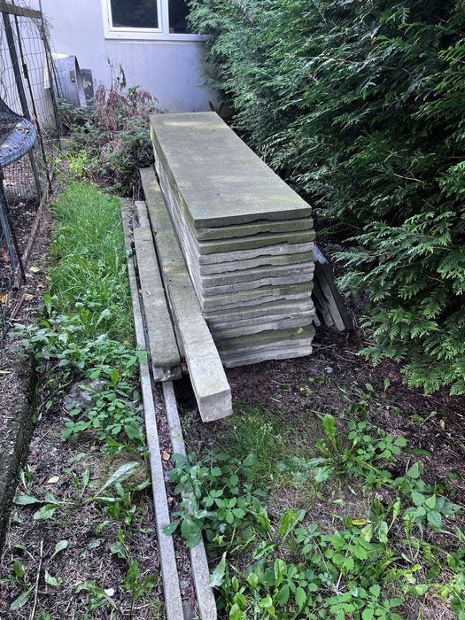 Plot betonowy /przesla imitacja kamienia