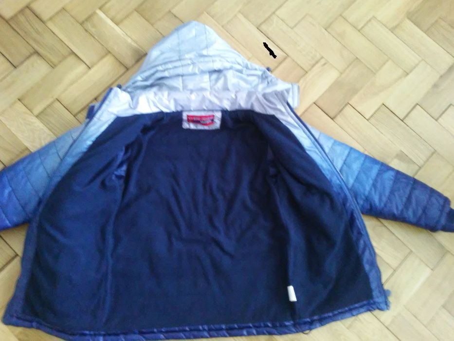 kurtka pikowana- rozmiar orientacyjny 140-158cm jak NOWA