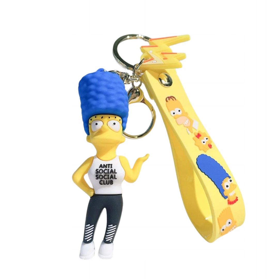 Brelok Do Kluczy Breloczek Zawieszka Marge Simpson