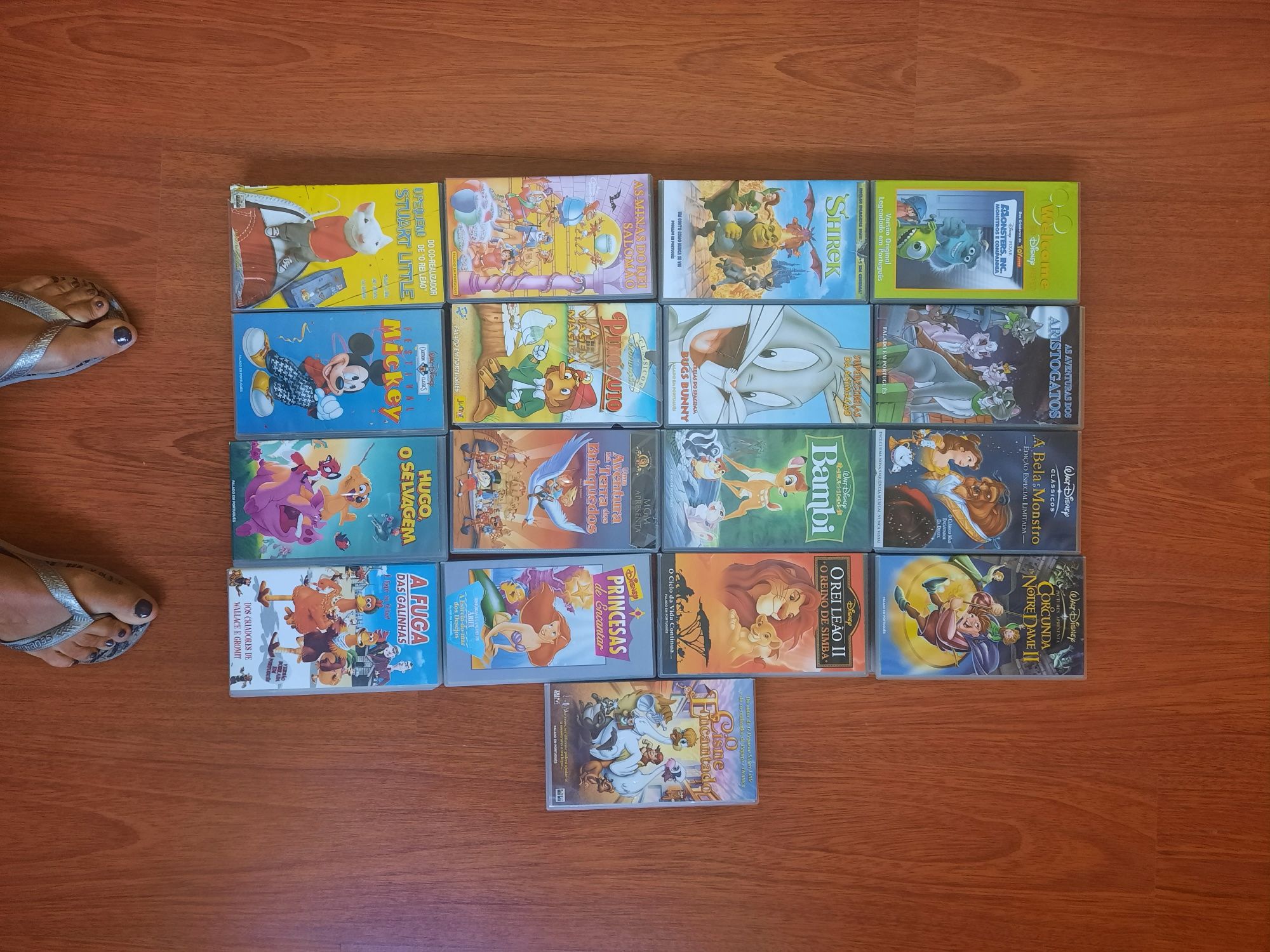 Filmes infantis VHS