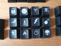83 różne keycapy nakładki na klawisze Cherry MX, symbole, Portal, inne