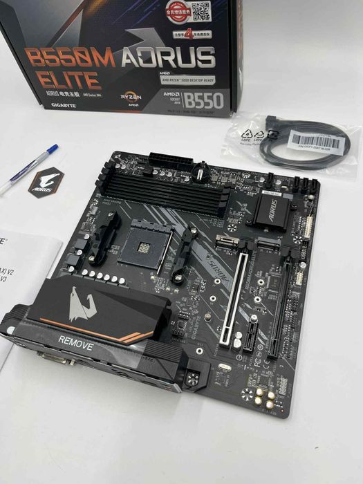 Płyta główna Gigabyte B550M AORUS ELITE – stan bardzo dobry
