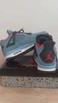 niebieski\Retro*Jordan4NikeJordanTravis UnisexTrampki.40