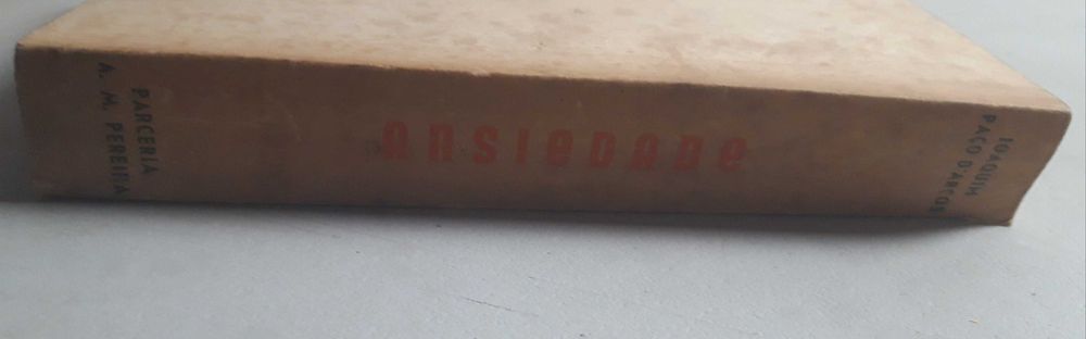 Livro PA-2 - Joaquim Paço D'Arcos - Ansiedade