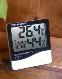 Домашняя метеостанция, комнатный влагомер HTC-1 (термометр, влагомер)