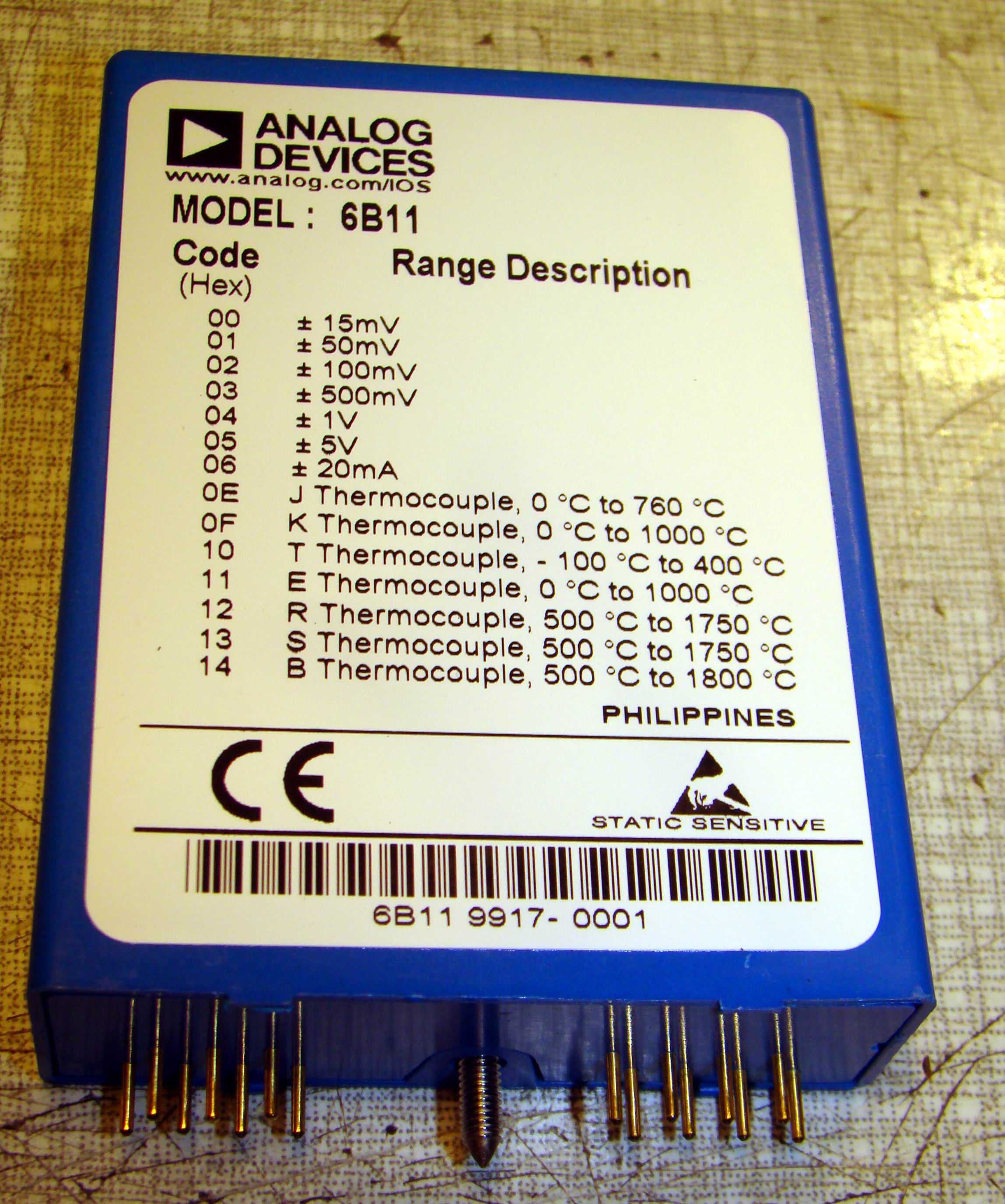 analog devices 6B11 kość pomiarowa nowa