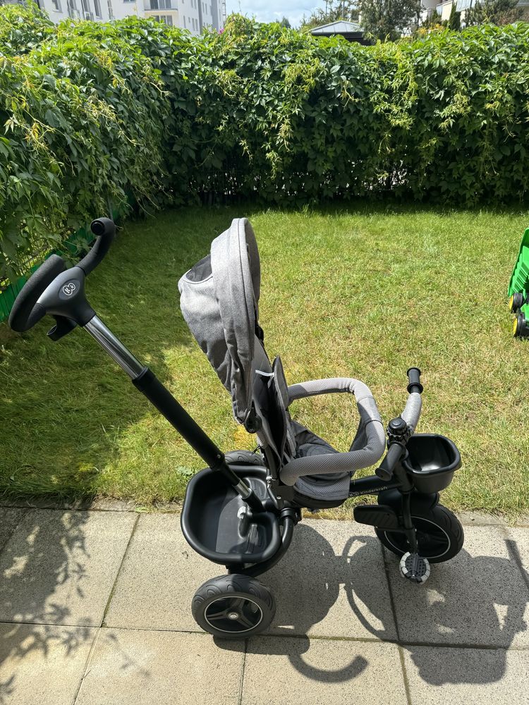 Rowerek trójkołowy Kinderkraft SPINSTEP kolor Grey
