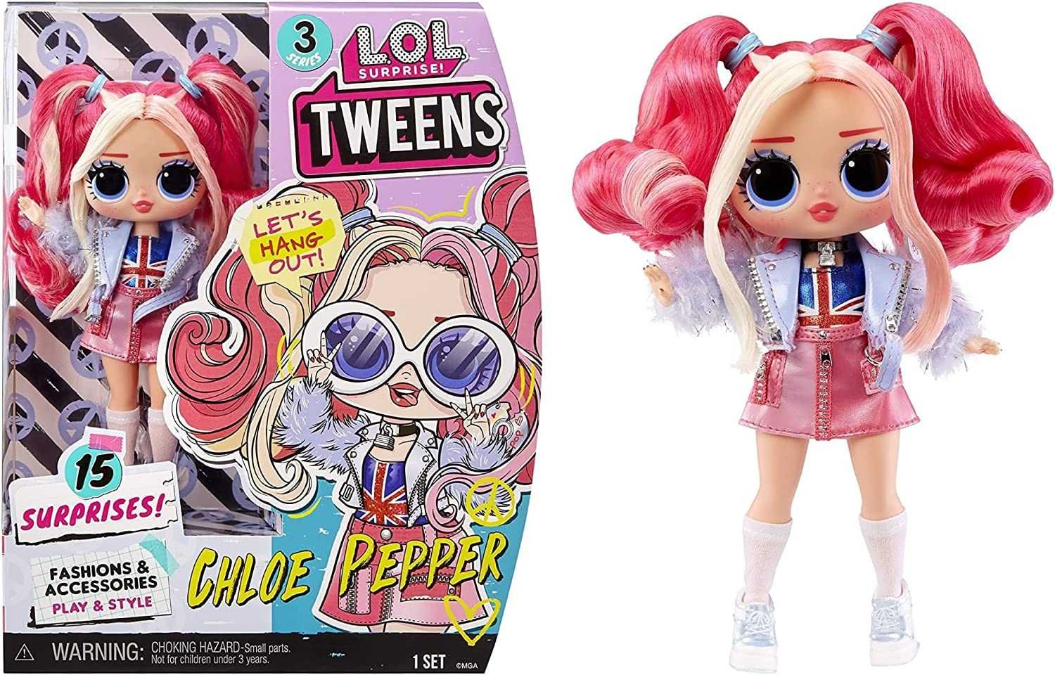 ЛОЛ Твинс Подростки Хлоя Пеппер LOL Surprise Tweens Chloe Pepper