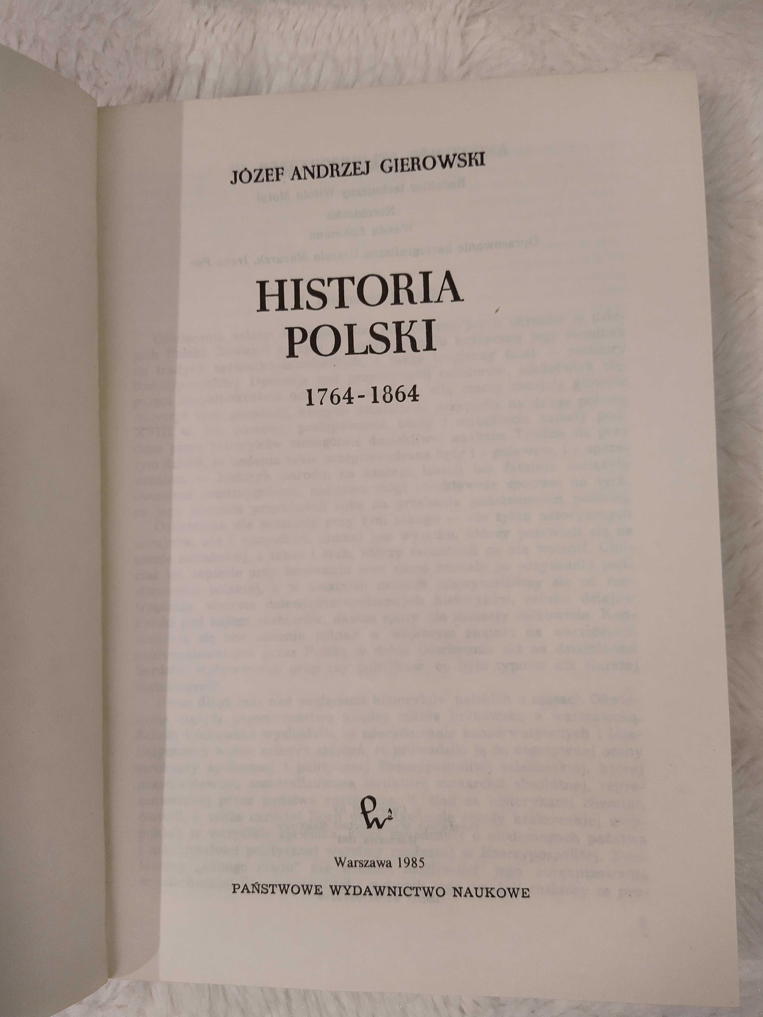 4 książki historyczne - seria "Historia Polski"
