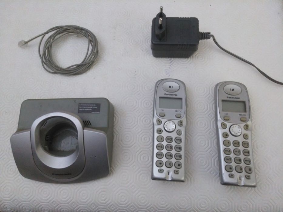 Conjunto de 2 Telefones portáteis Panasonic