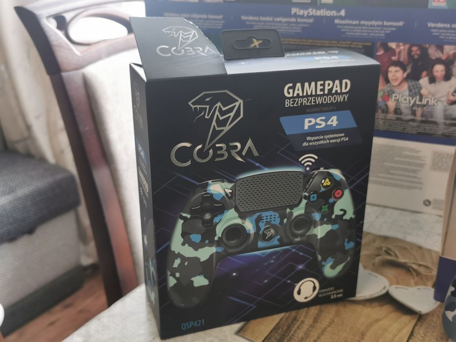 PlayStation 4 dysk Ssd 4 T dwa pady gry mega sprzęt