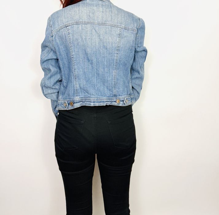 Jeansowa katana z jasnego denimu M 38 New Look