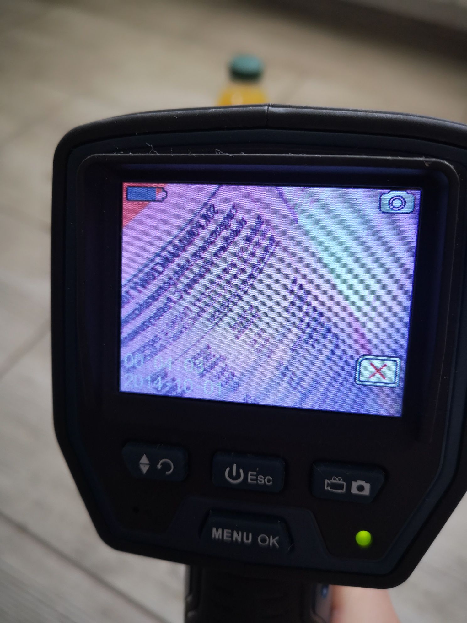 Kolorowa kamera inspekcyjna HBM Machines nagrywanie