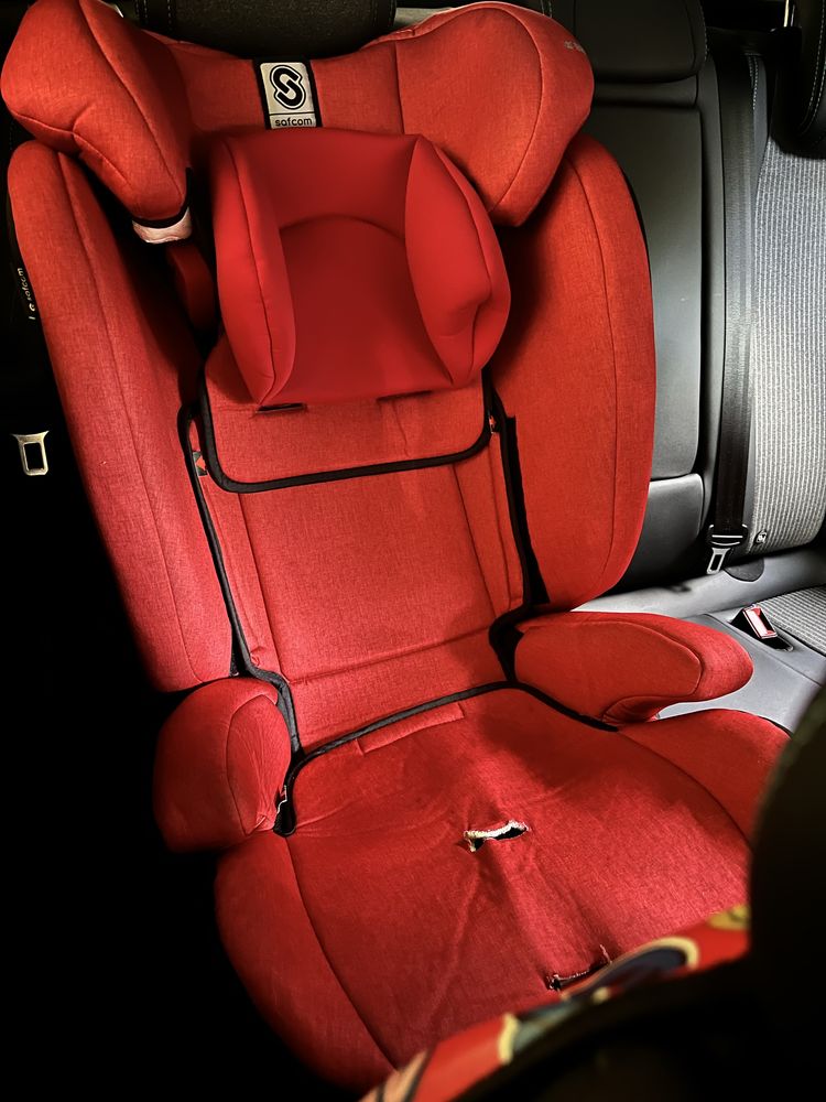 Автокрісло 9-36 3 в 1 Safcom YY11-F бу + подарунок! бустер isofix
