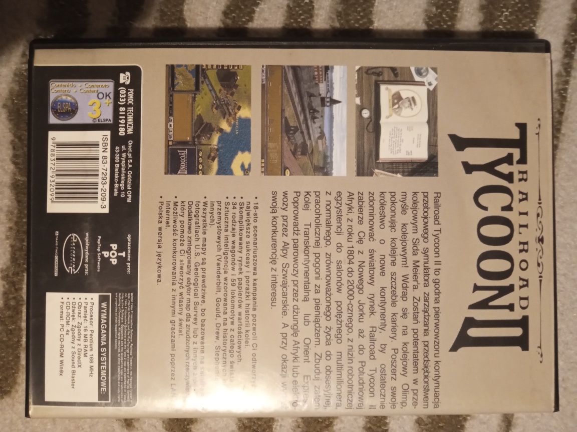 Railroad Tycoon 2 Platynowa edycja Polska wersja tekstowa na PC