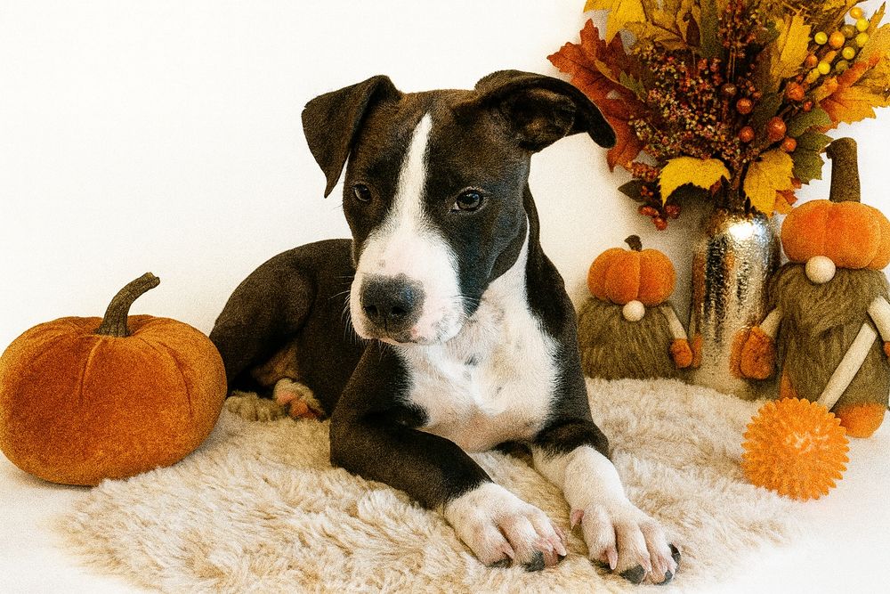 Cudowny i rodzinny piesek amstaff!