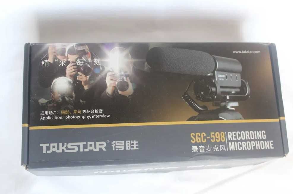 Микрофон Takstar SGC-598 для фото/видео камеры