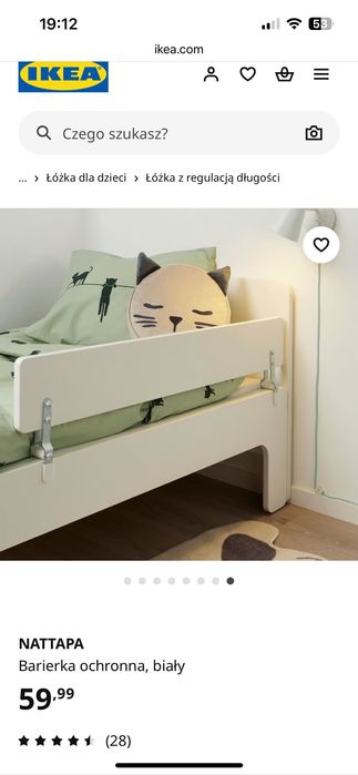 Barierka ochronna Ikea