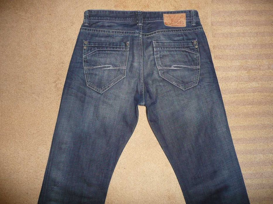 Spodnie dżinsy CROSS JEANS W33/L36=44,5/119cm