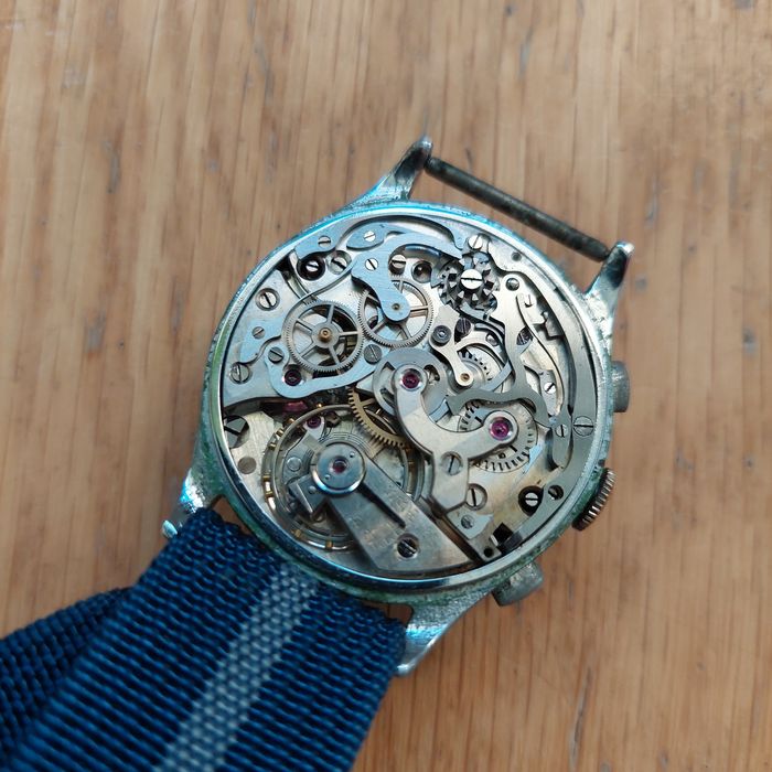 Relógio vintage  cronógrafo valjoux 22