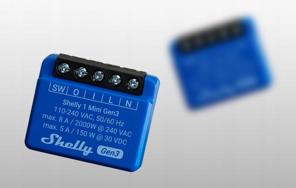 Sterownik Shelly Mini Gen3 Wifi
