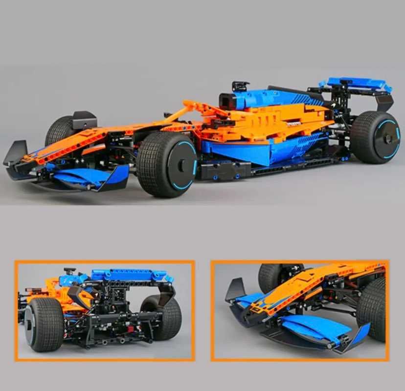 Klocki wzór LEGO Bolid McLaren F1 Autko Samochodzik Prezent Wyścigowy