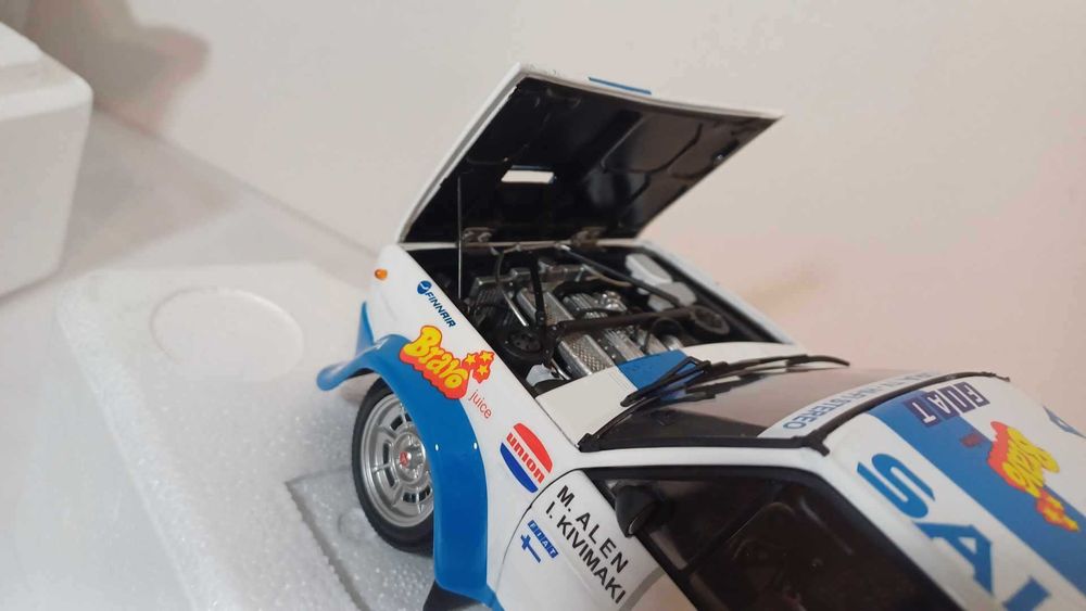 1/18 Fiat 131 Abarth #1 1980 winner Rally 1000 Lakes - Kyosho