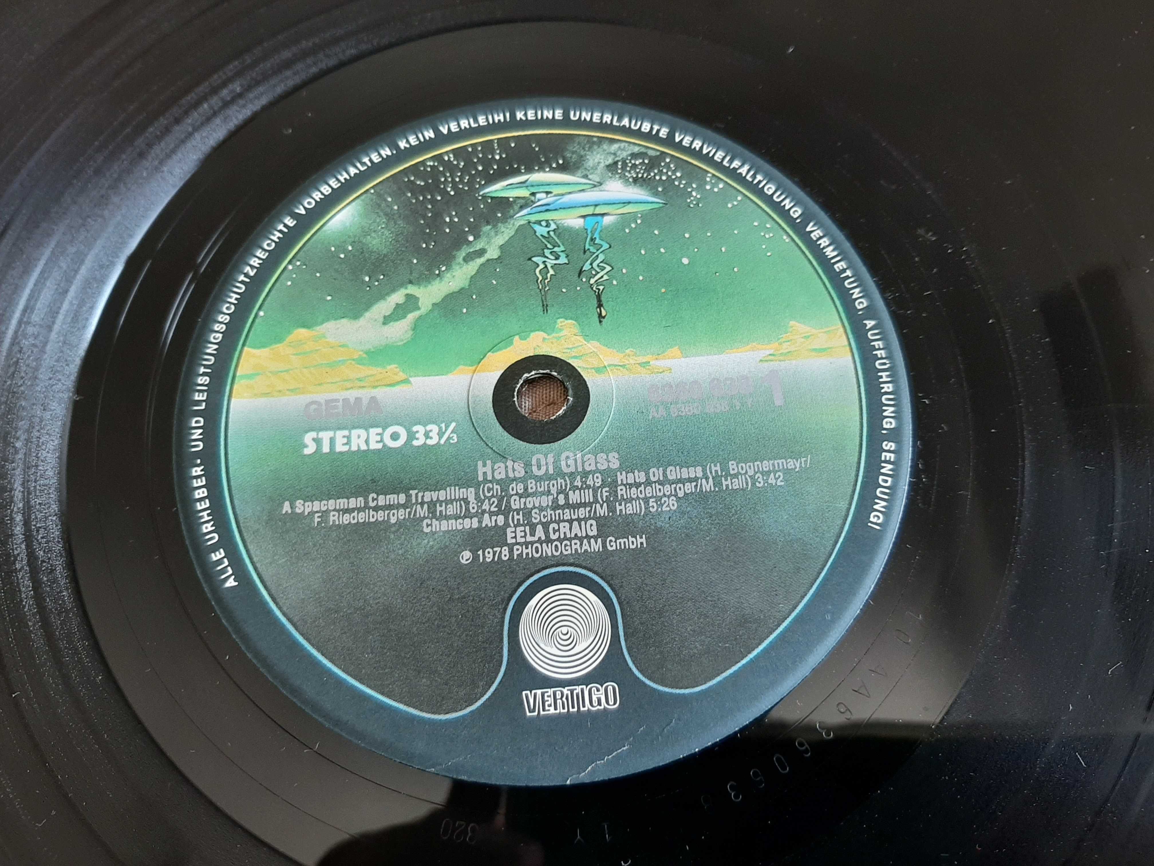 Eela Craig - Hats Of Glass - Austria - Vinil LP