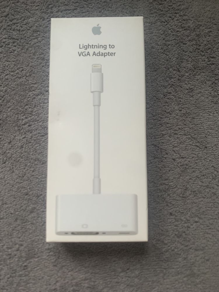 Adapter Apple MD825ZM/A przejściówka ze złącza Lightning na VGA