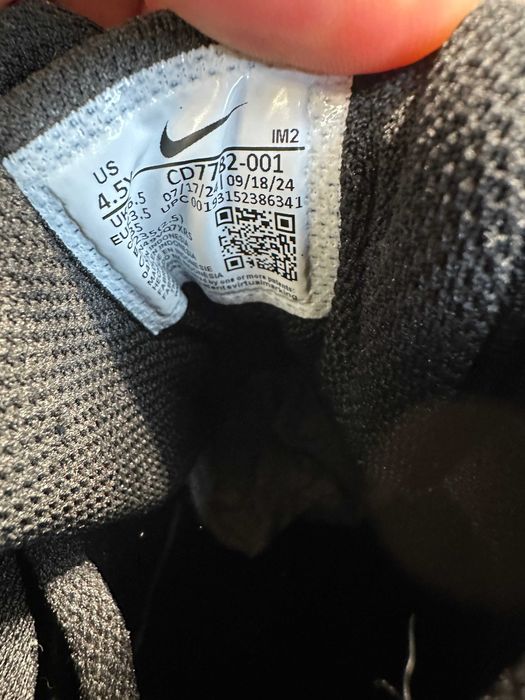 Buty damskie czarne trampki nike court borough mid 2 36,5
