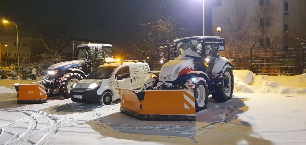Odśnieżanie Wywóz śniegu