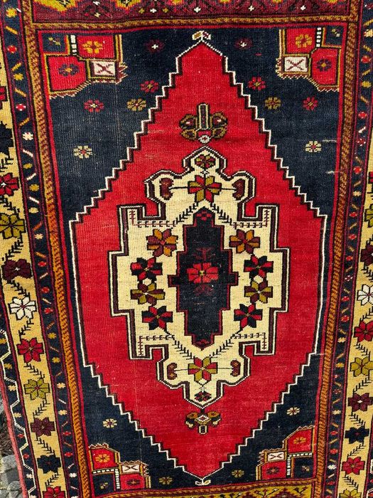 Dywan anatolijski wełniany vintage r.tkany Kazak195x125 galeria 7 tyś