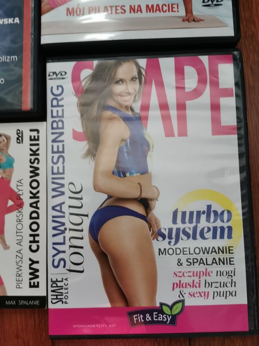 Dvd Chodakowska Wiesenberg turbo skalpel tonique pilates