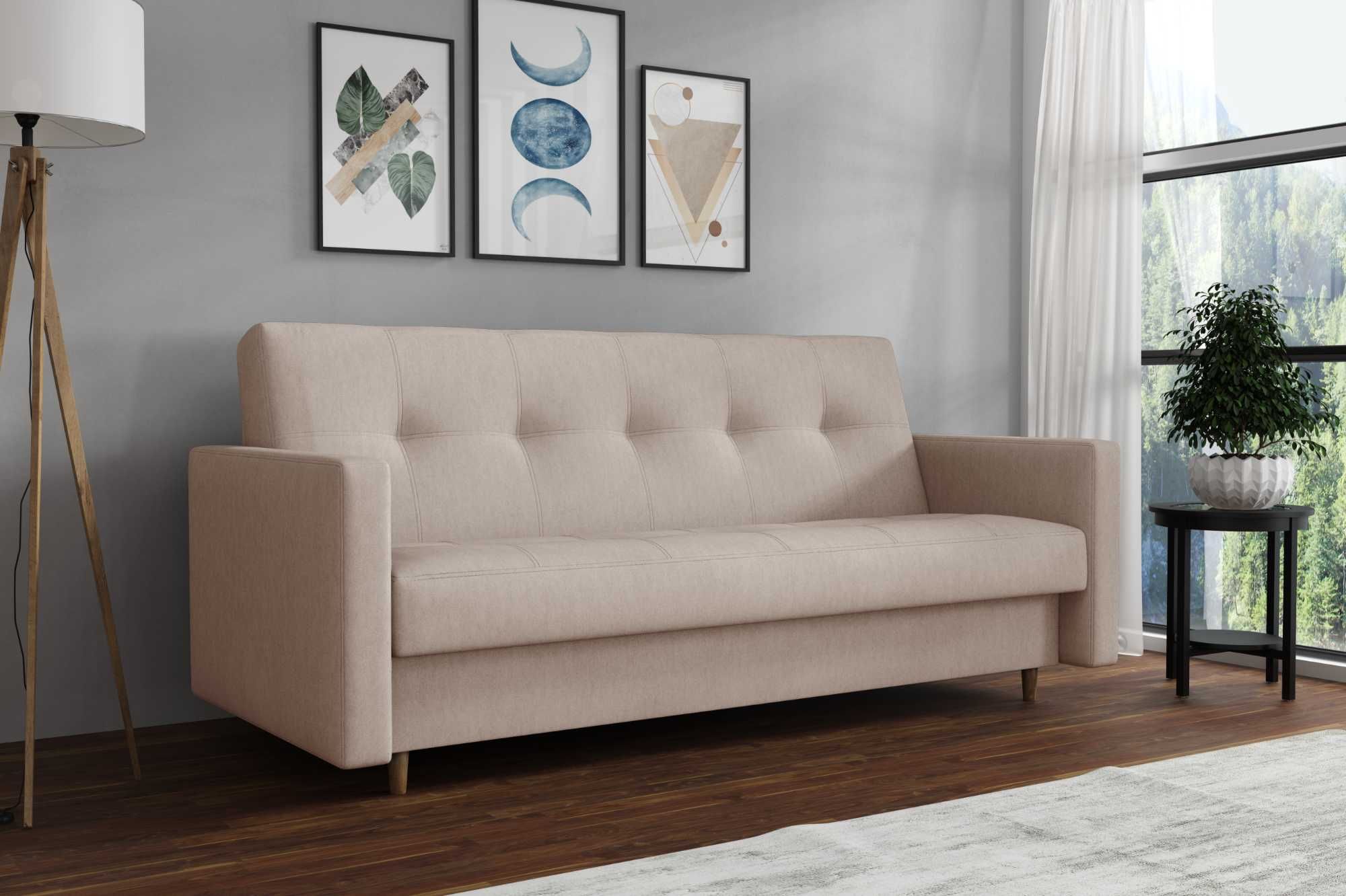 Wersalka Nadia, kanapa, sofa, łóżko. Funkcja spania, sprężyny bonell!