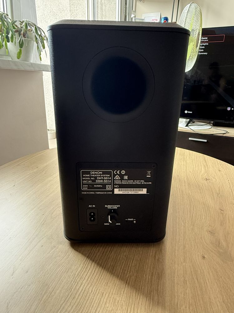 Soundbar DENON DHT-S514 zestaw