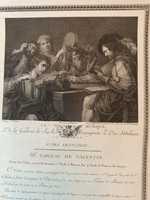 Akwaforta koncert według valentigo z  1786 roku