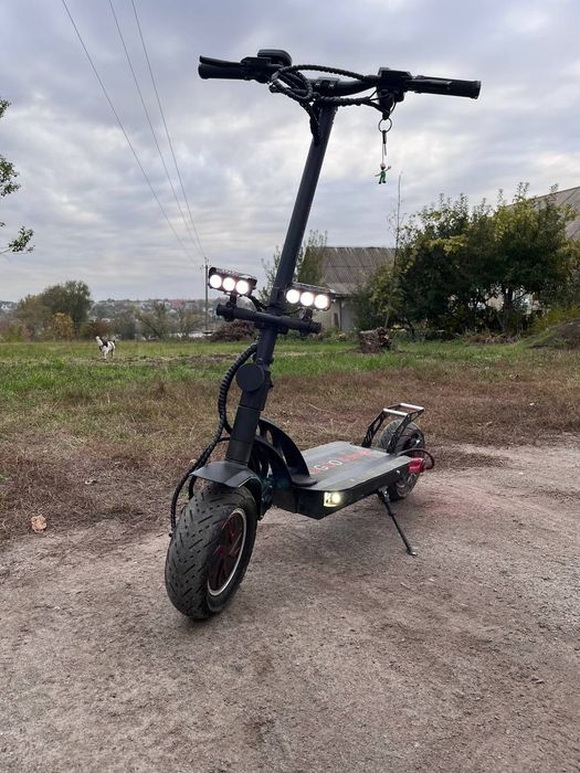 2400w Кастом повнопривідний електро самокат Kugoo g booster