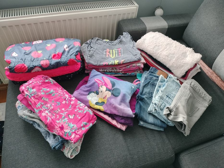 Paka  ubrań 52 szt dziewczynka 110/116