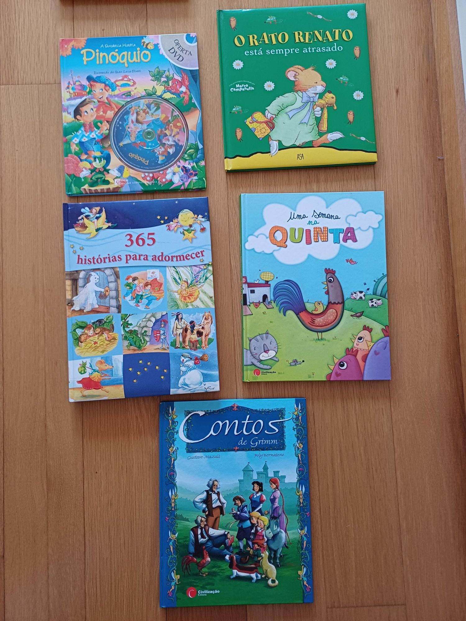 Livros infantis e juvenis (desde 5€)