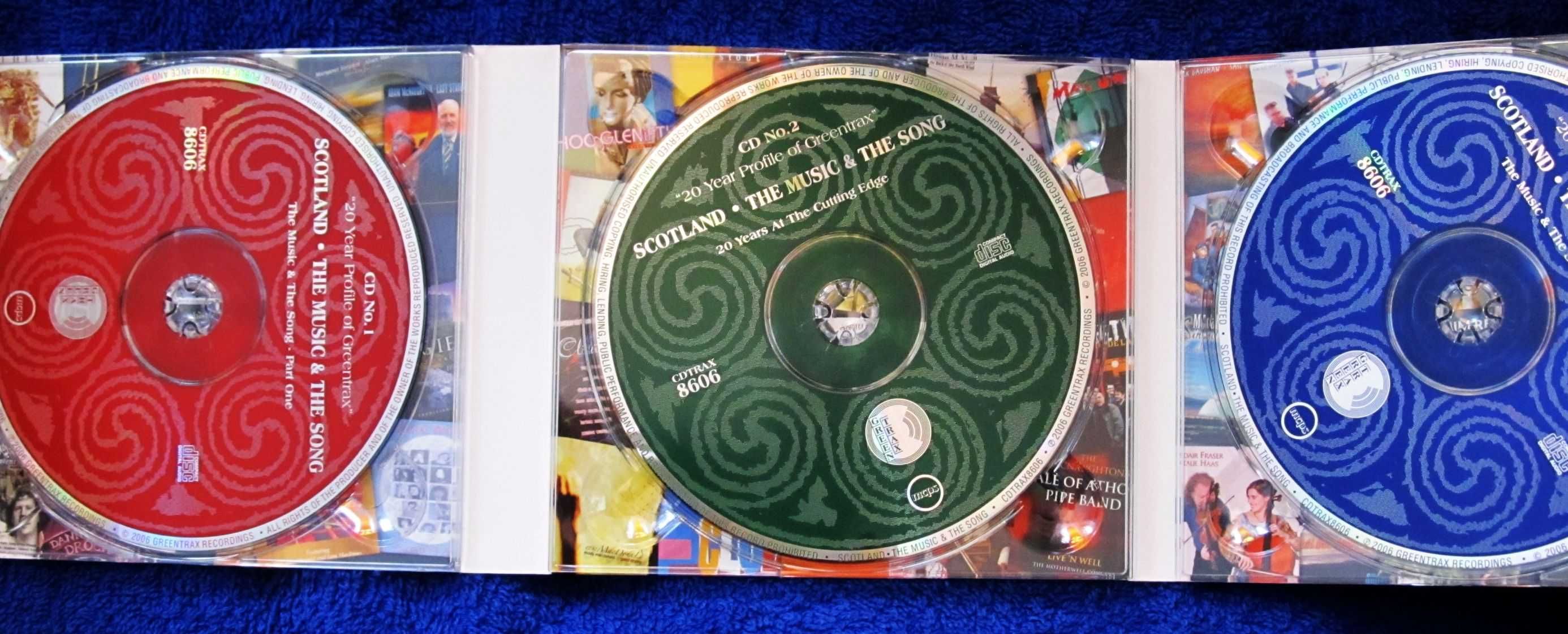 Scotland, The Music & The Song. Box 3cd. Muzyka Celtycka - Szkocja