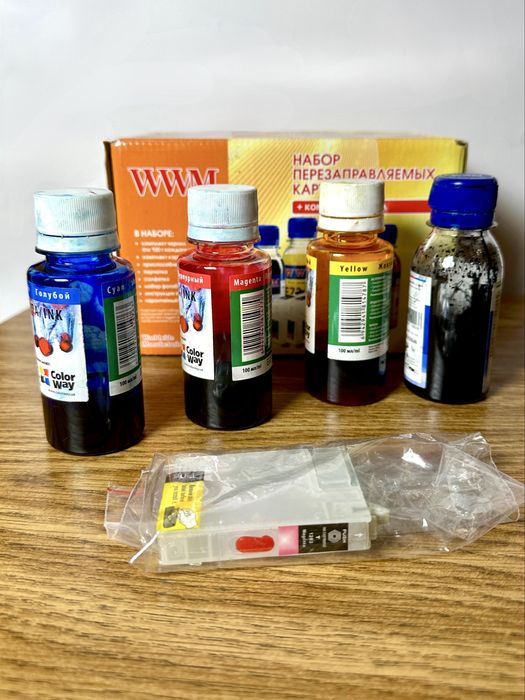 ‼️ принтер епсон 3 в 1 ‼️ Epson Stylus SX435W комплект з фарбою