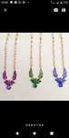 Conjunto cristal colar e brincos