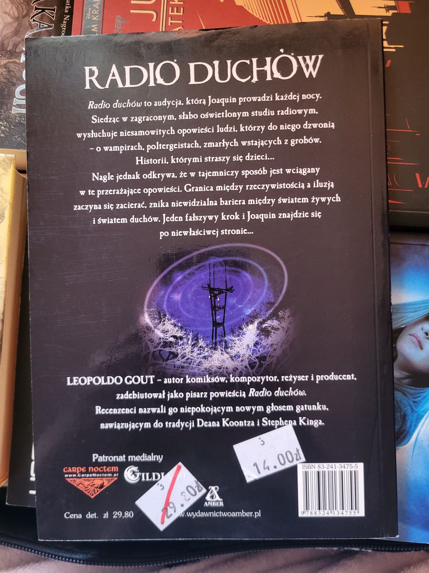 Książka Radio Duchów Leopoldo Gout