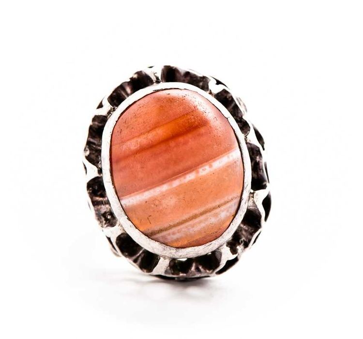 Olbrzymi Srebrny Pierścionek - 15,60g - PRL - VINTAGE - KRAKÓW