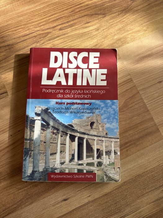 Książka do nauki łaciny - Disce Latine