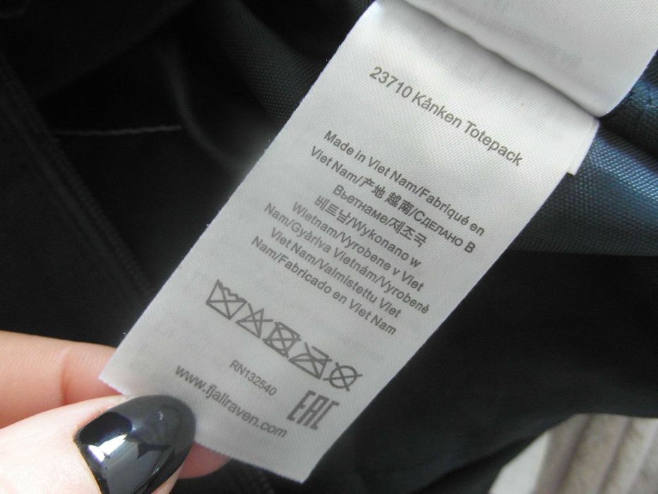 Fjallraven Totepack Kanken G1000 Plecak miejski Unisex BDB