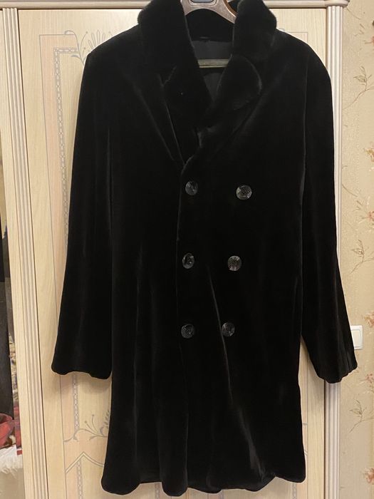 Норковая мужская шуба/пальто, Италия Dilyano