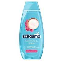 Schauma Moisture & Shine Szampon, Woda Ryżowa, Włosy  Such. 400ml