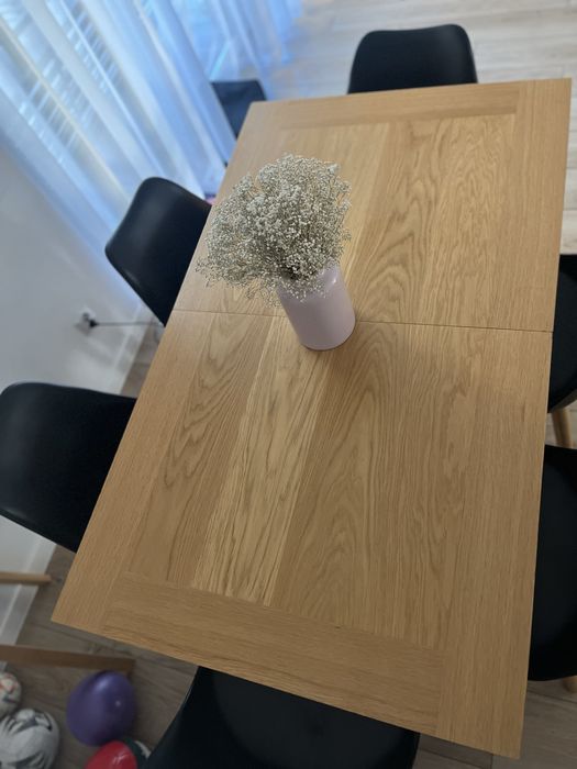 Stół drewniany rozkładany paged 145/190/235x85