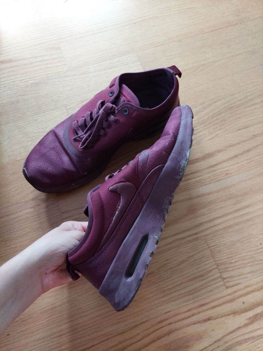 Buty air max thea ultra bordowe burgundowe damskie 38.5